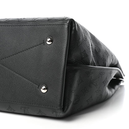 Louis Vuitton Mahina Carmel Hobo Black 9 of 9