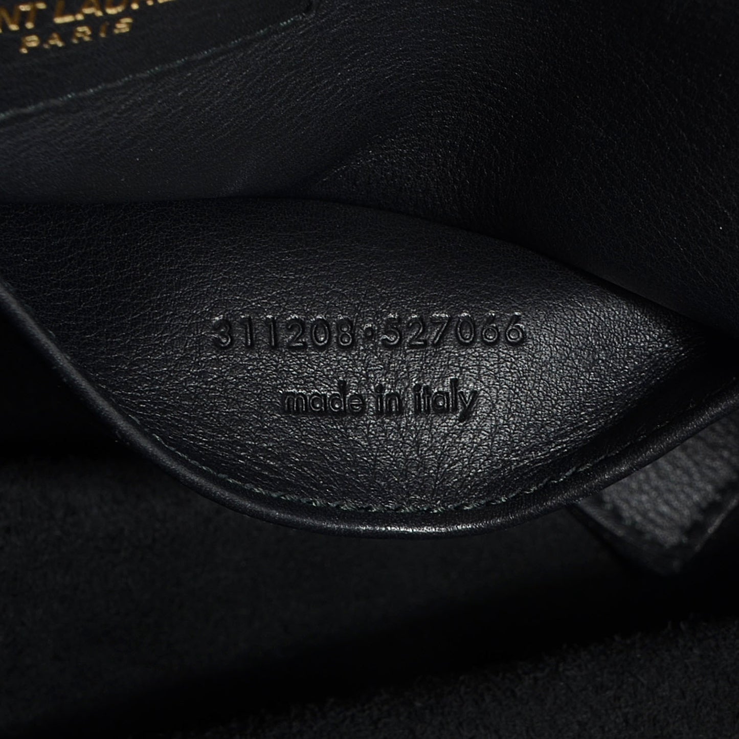 Leather Medium Classic Y Cabas Black