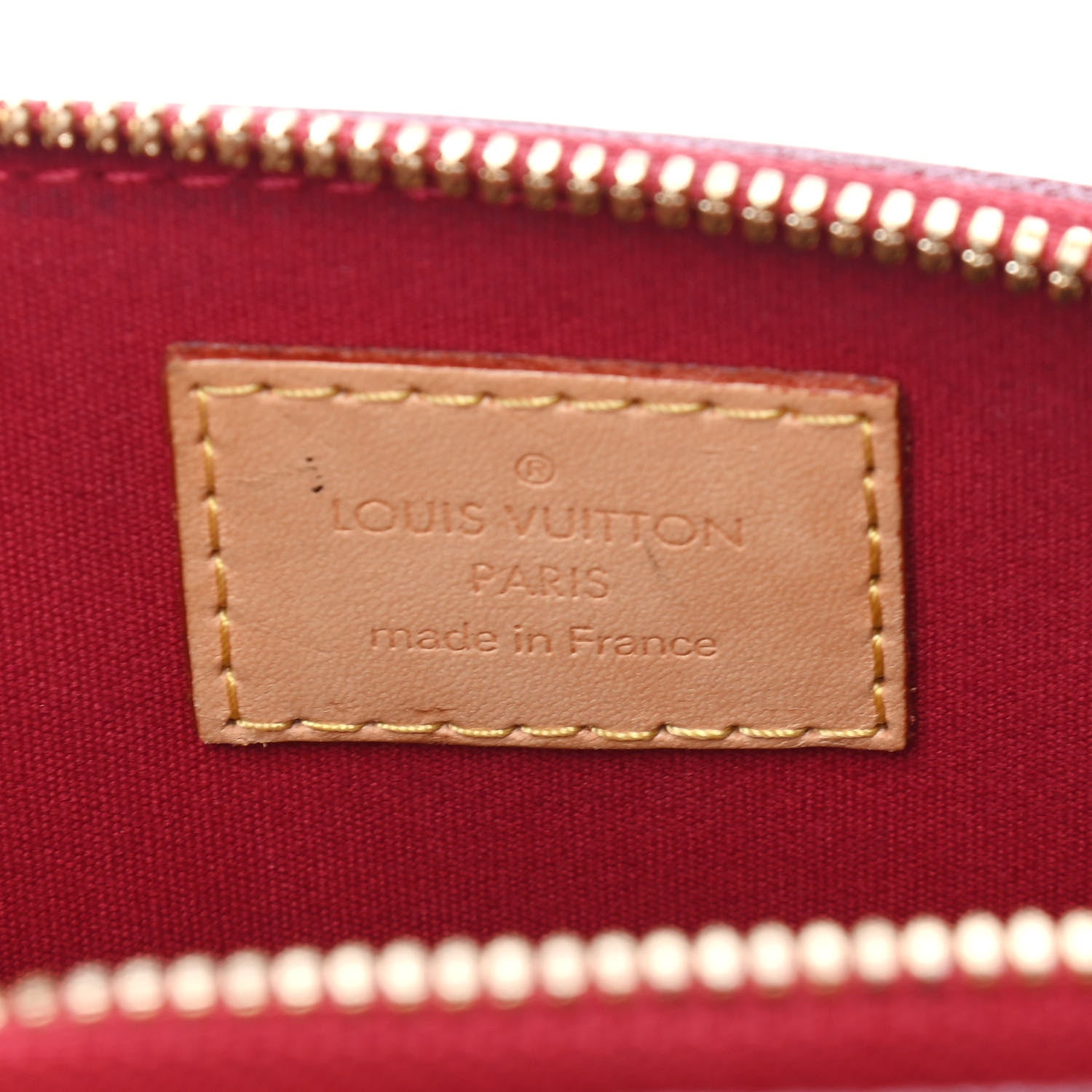 Louis Vuitton Vernis Alma BB Pomme D'Amour 6 of 9