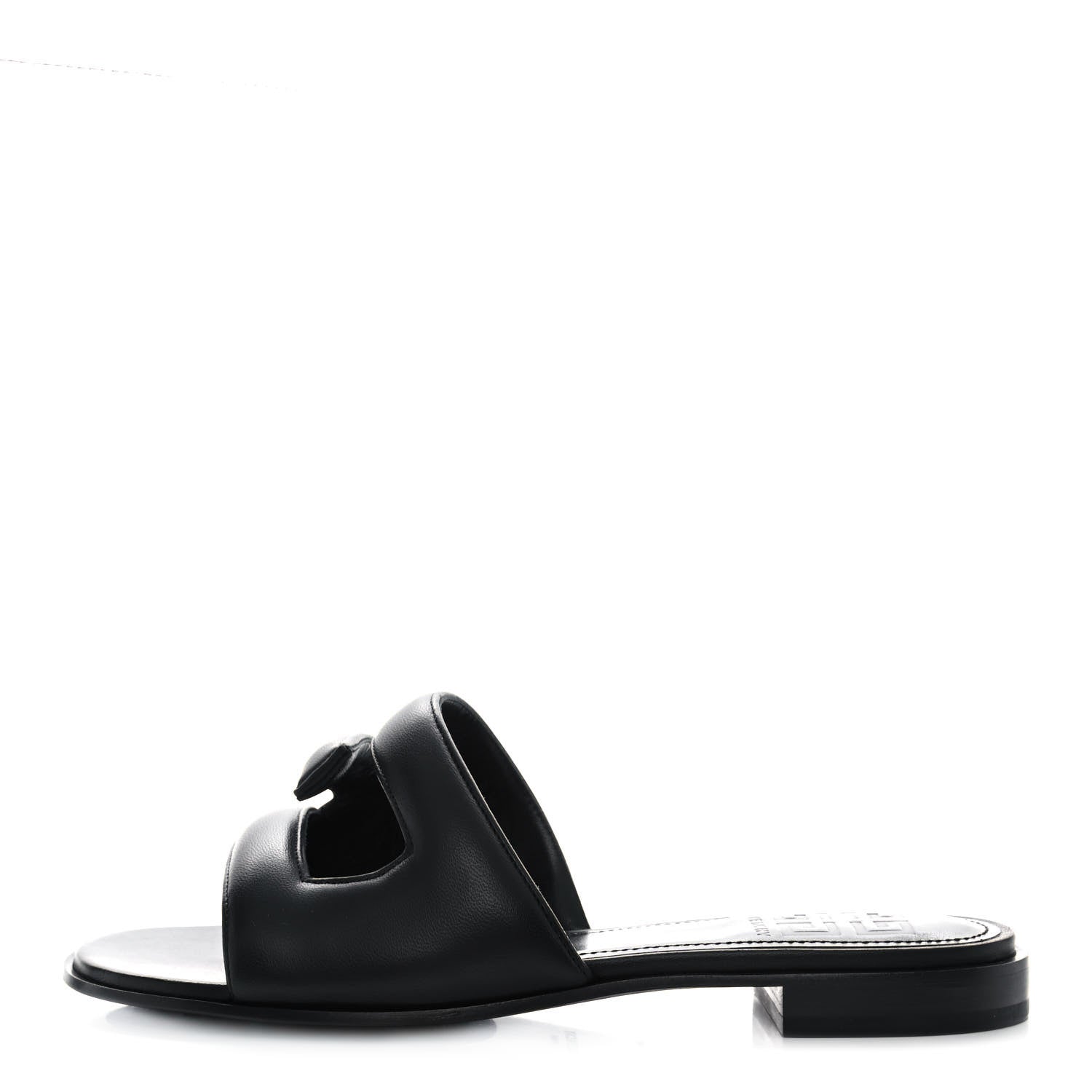 Givenchy Nappa G Flat Sandals 36 Black 1 of 10