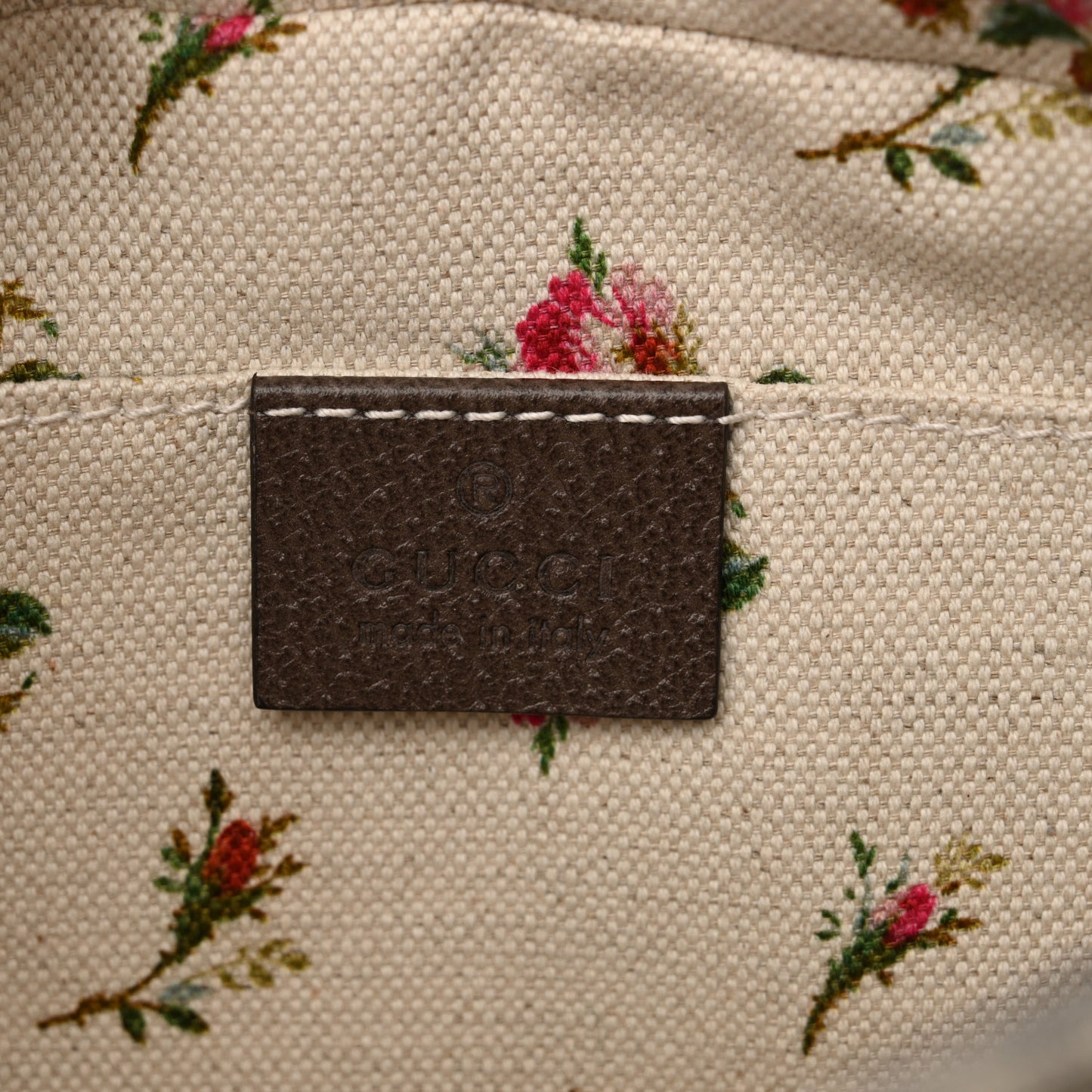 GG Supreme Monogram Web Neo Vintage Shoulder Bag Beige New Acero Crop