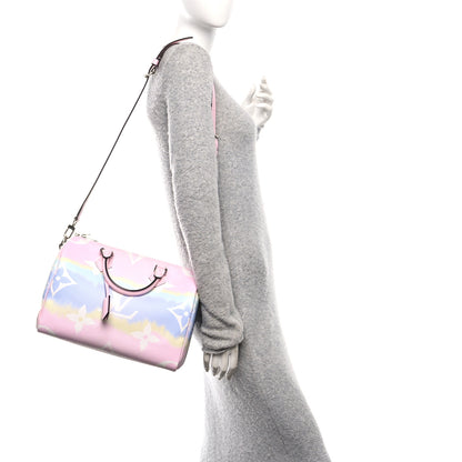 Louis Vuitton Monogram Escale Speedy Bandouliere 30 Pastel 2 of 14