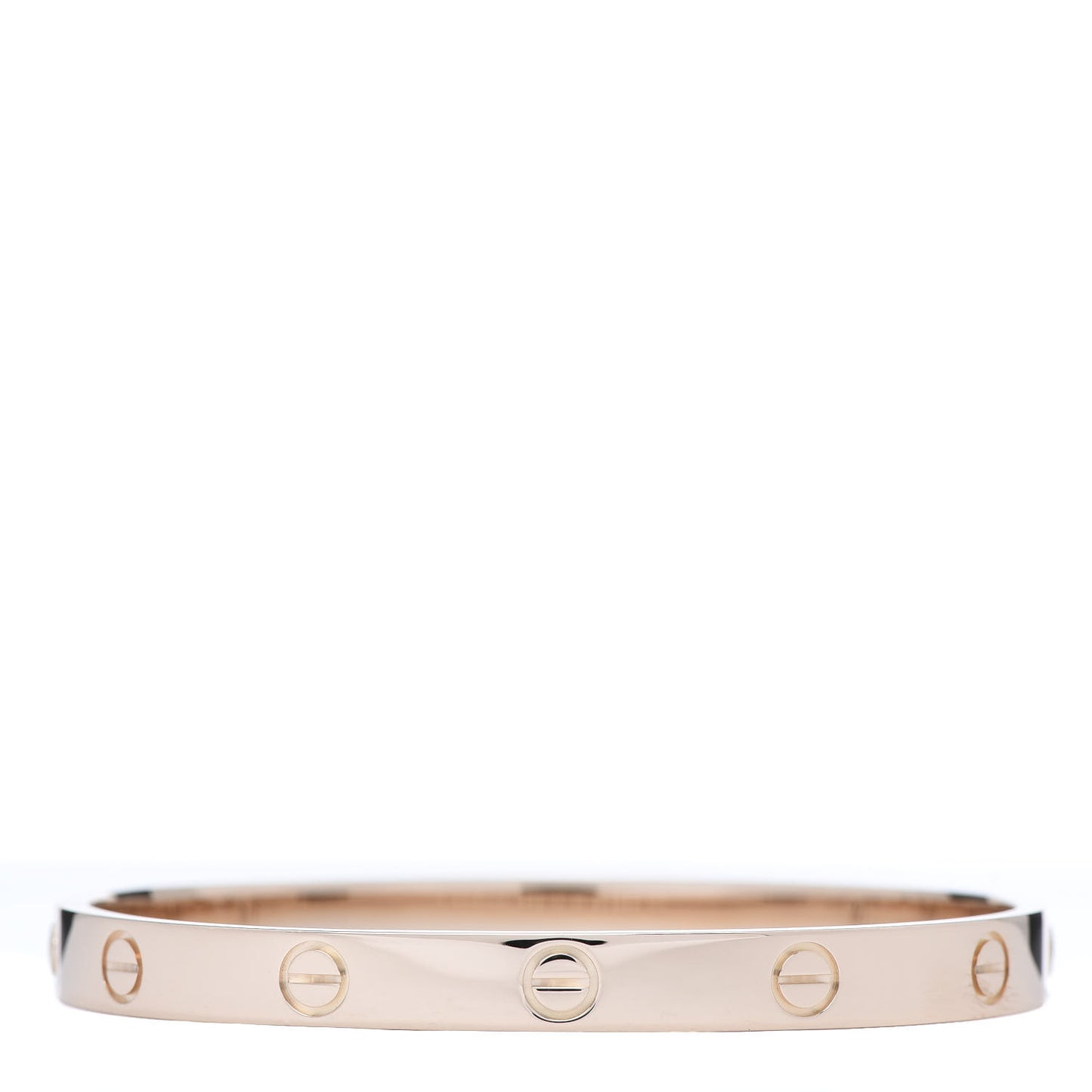 18K Pink Gold LOVE Bracelet 17