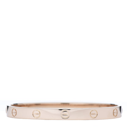 Cartier 18K Pink Gold LOVE Bracelet 17 3 of 5