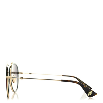 Gucci Web Aviator Sunglasses GG0062S Green Red 3 of 6