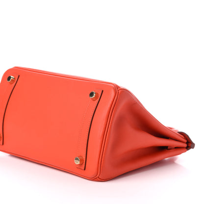 Hermes Swift Birkin 25 Capucine 9 of 12