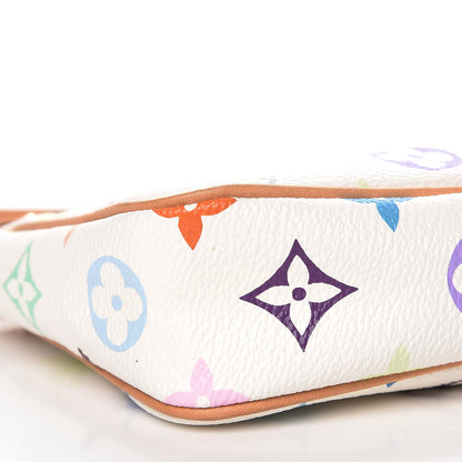 Louis Vuitton Monogram Multicolor Pochette Accessories White 13 of 16