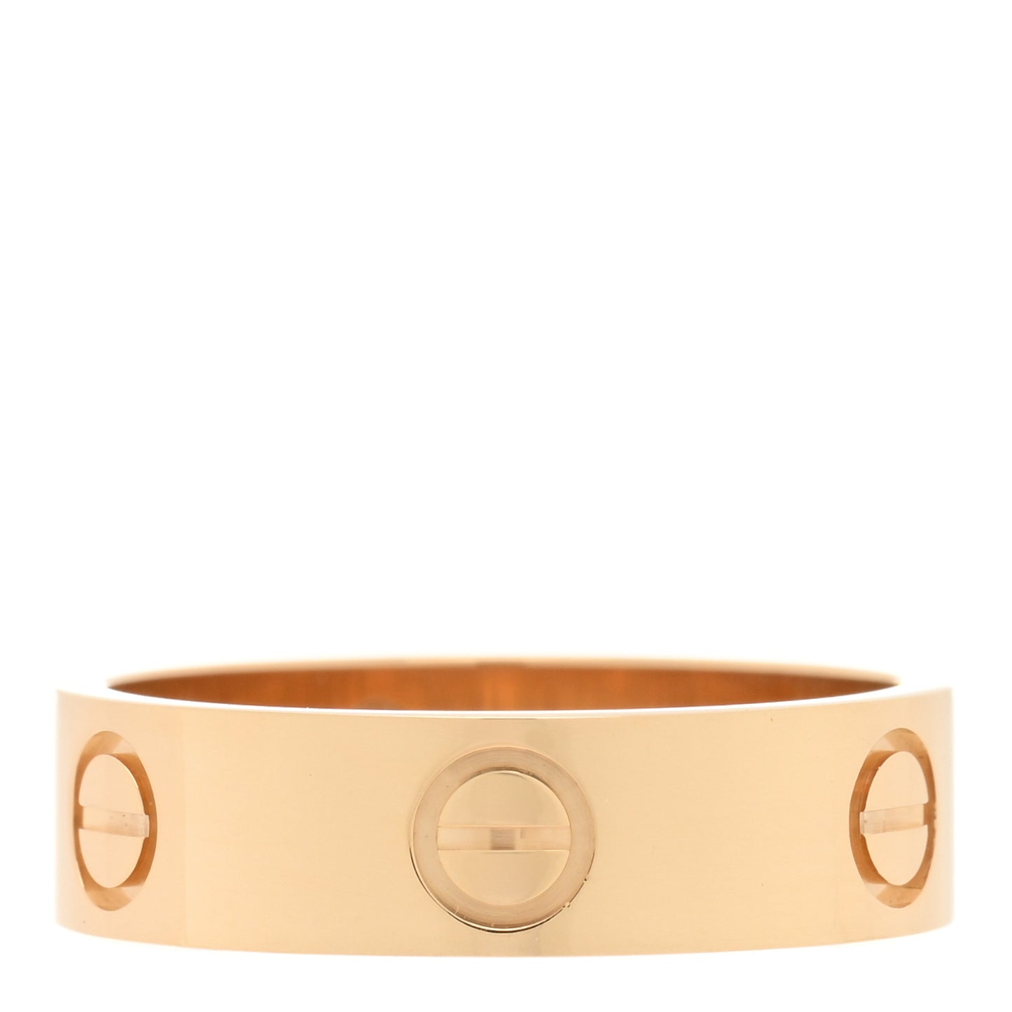 18K Yellow Gold 5.5mm LOVE Ring 56 7.5