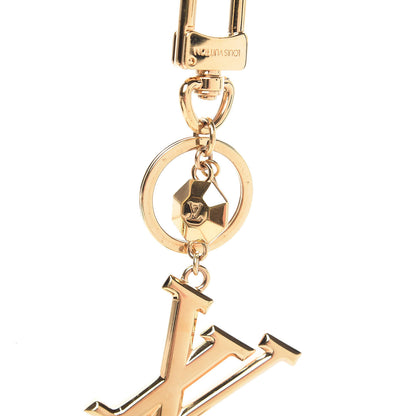Louis Vuitton LV Facettes Bag Charm Key Holder Gold 4 of 6