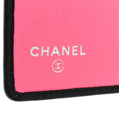 Chanel Calfskin Quilted Small Cambon Agenda Planner Black White 7 of 13