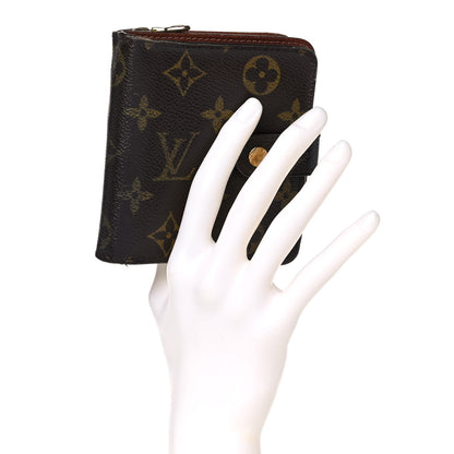 Louis Vuitton Monogram Compact Zippe Zipped Wallet 2 of 15