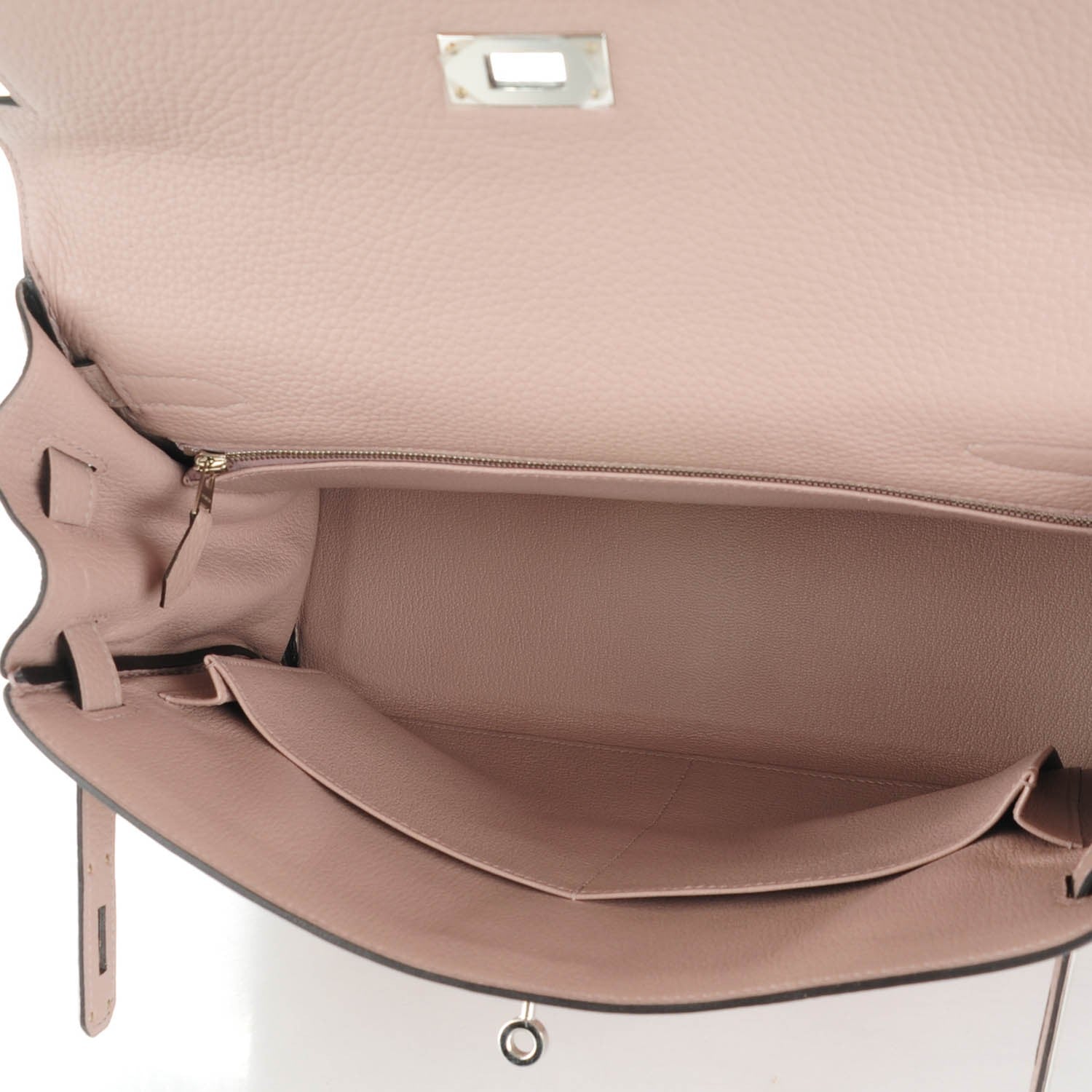 Hermes Taurillon Clemence Kelly Retourne 32 Glycine 9 of 26