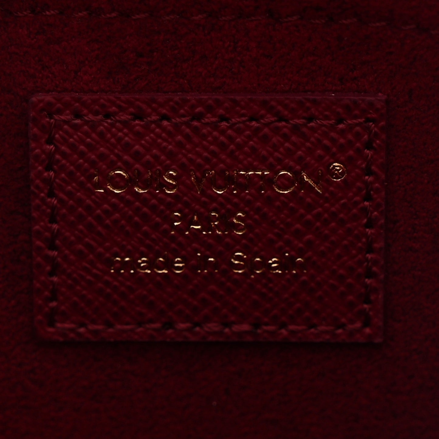 Monogram Pochette Felicie Chain Wallet Fuchsia