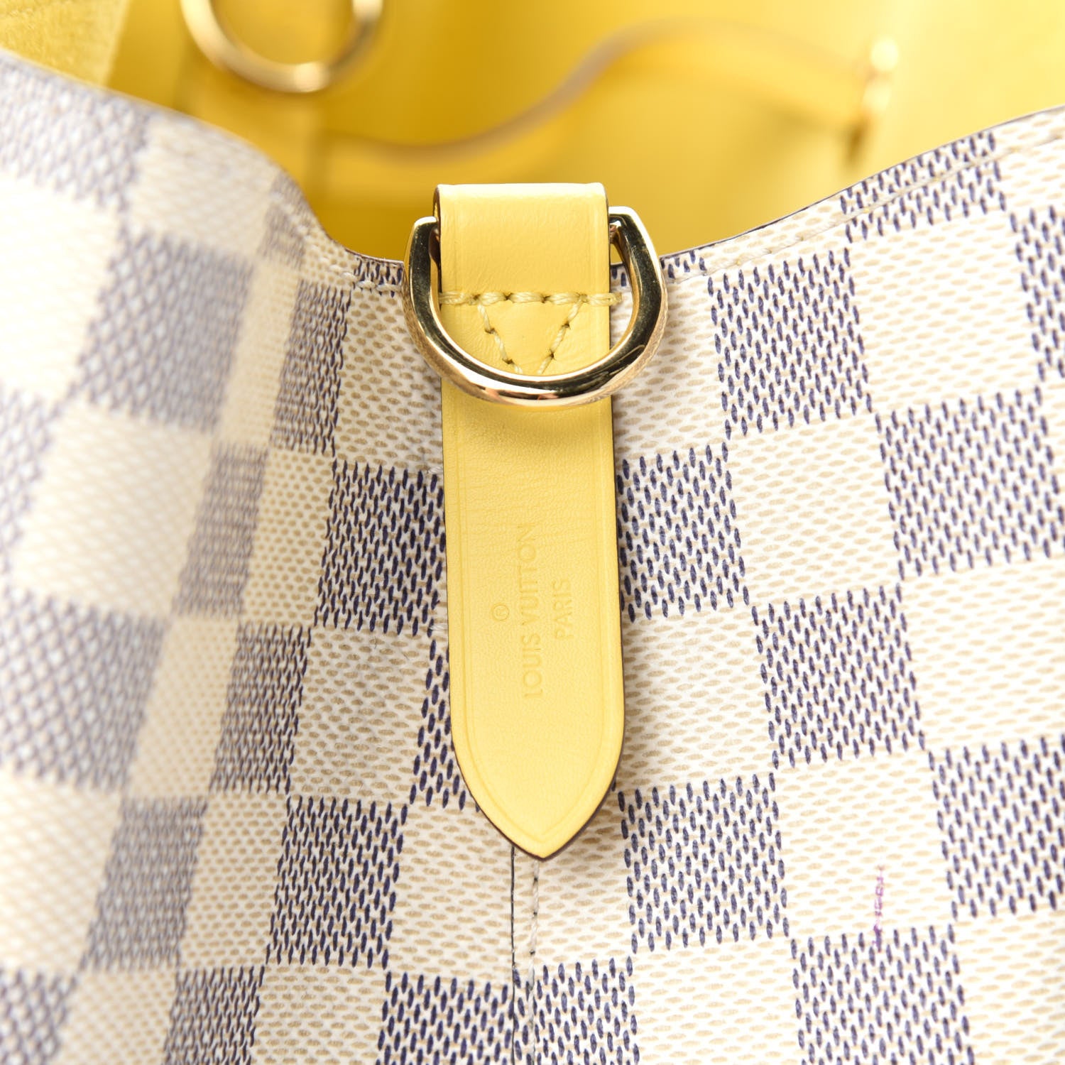 Louis Vuitton Damier Azur Neonoe MM Pineapple 9 of 11