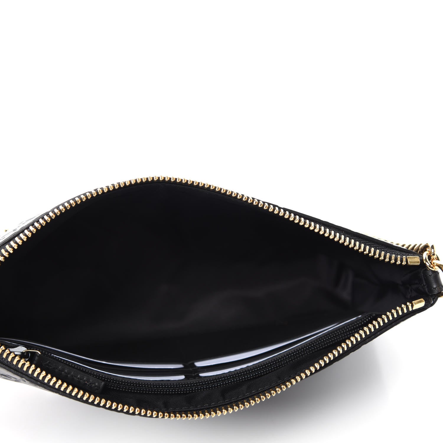 Gucci Guccissima Signature Wrist Wallet Black 5 of 11