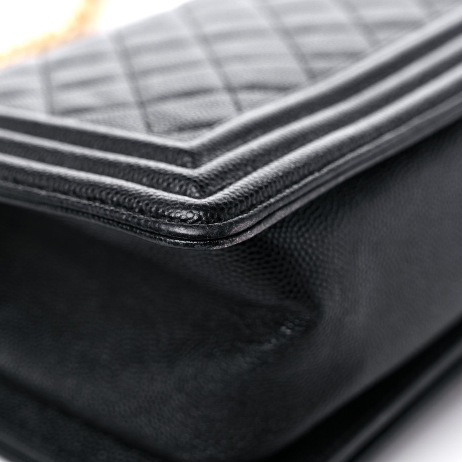 Chanel Caviar Quilted Medium Boy Flap Black 10 of 18