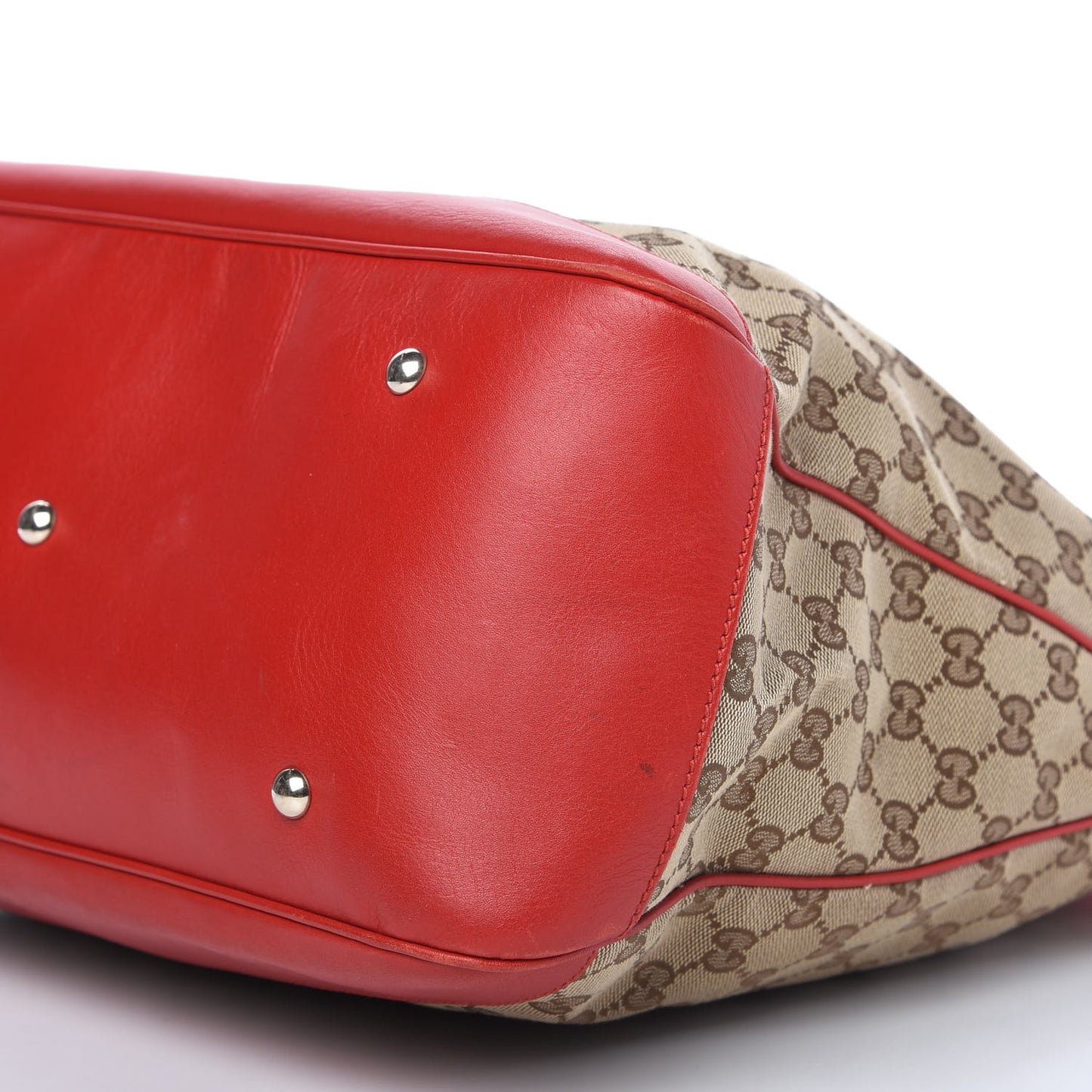 Monogram Medium Valentine Top Handle Bag Red