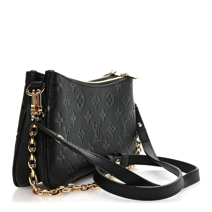 Louis Vuitton Empreinte Monogram Liv Pochette Black 3 of 10