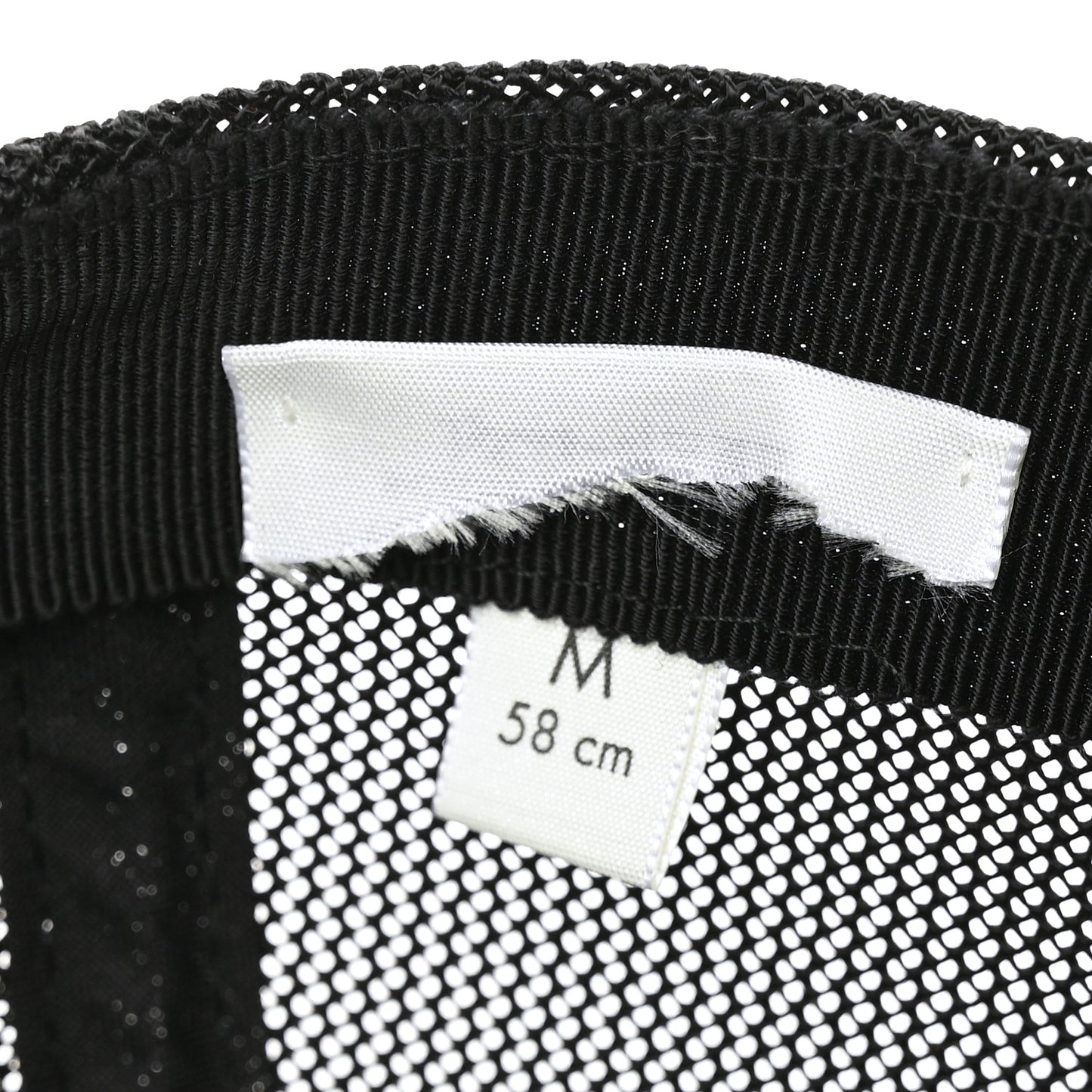 Nylon Monogram Baseball Hat M Black