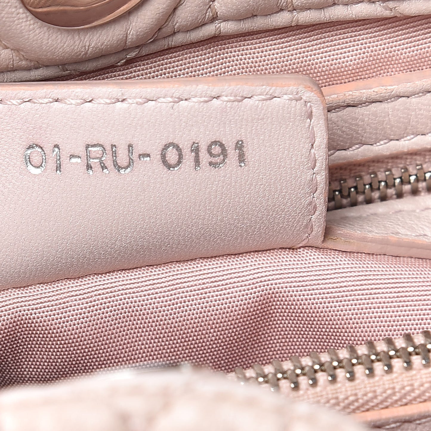 Lambskin Cannage Small Dior Soft Shopping Tote Light Pink