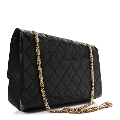 Chanel Aged Calfskin Quilted 2.55 Reissue 227 Flap Black 5 of 21