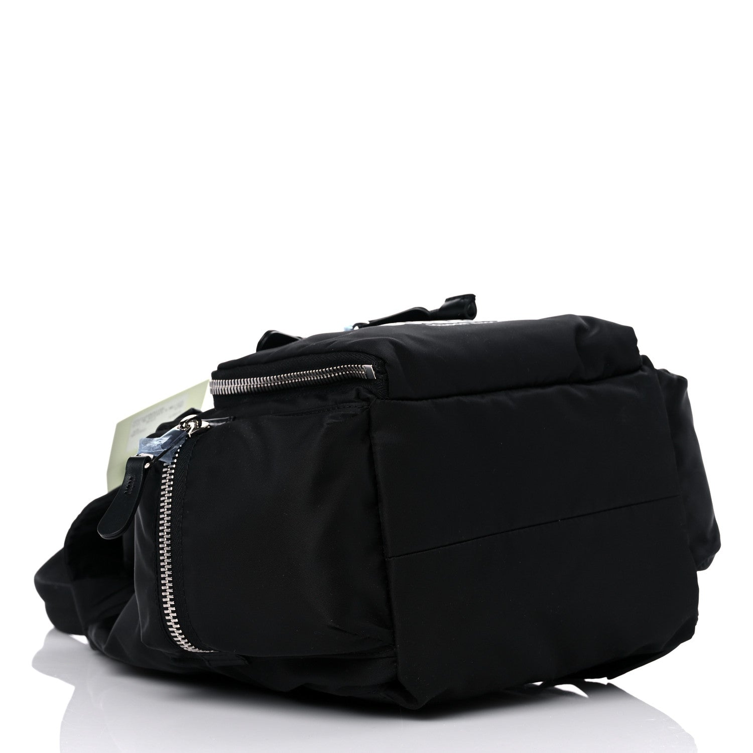 Burberry Nylon Logo Print Medium Rucksack Backpack Black 3 of 7