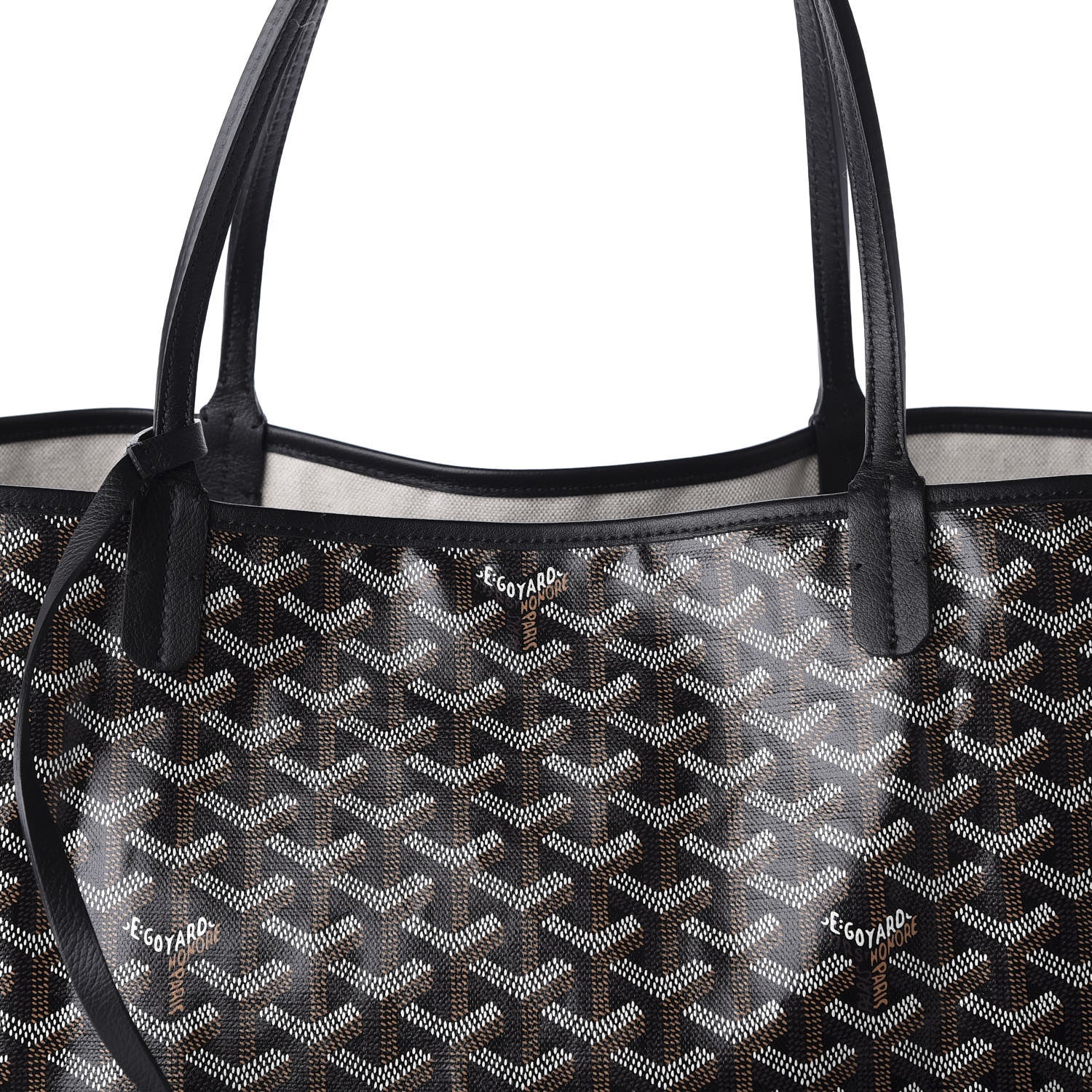 Goyard Goyardine Saint Louis GM Black 9 of 9