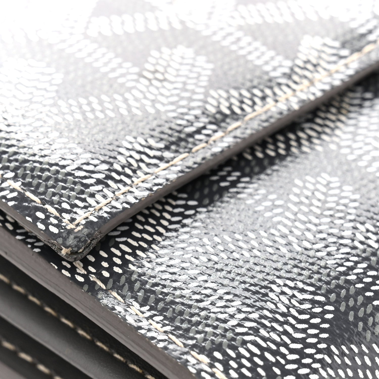 Goyard Goyardine Varenne Continental Wallet Grey 13 of 14