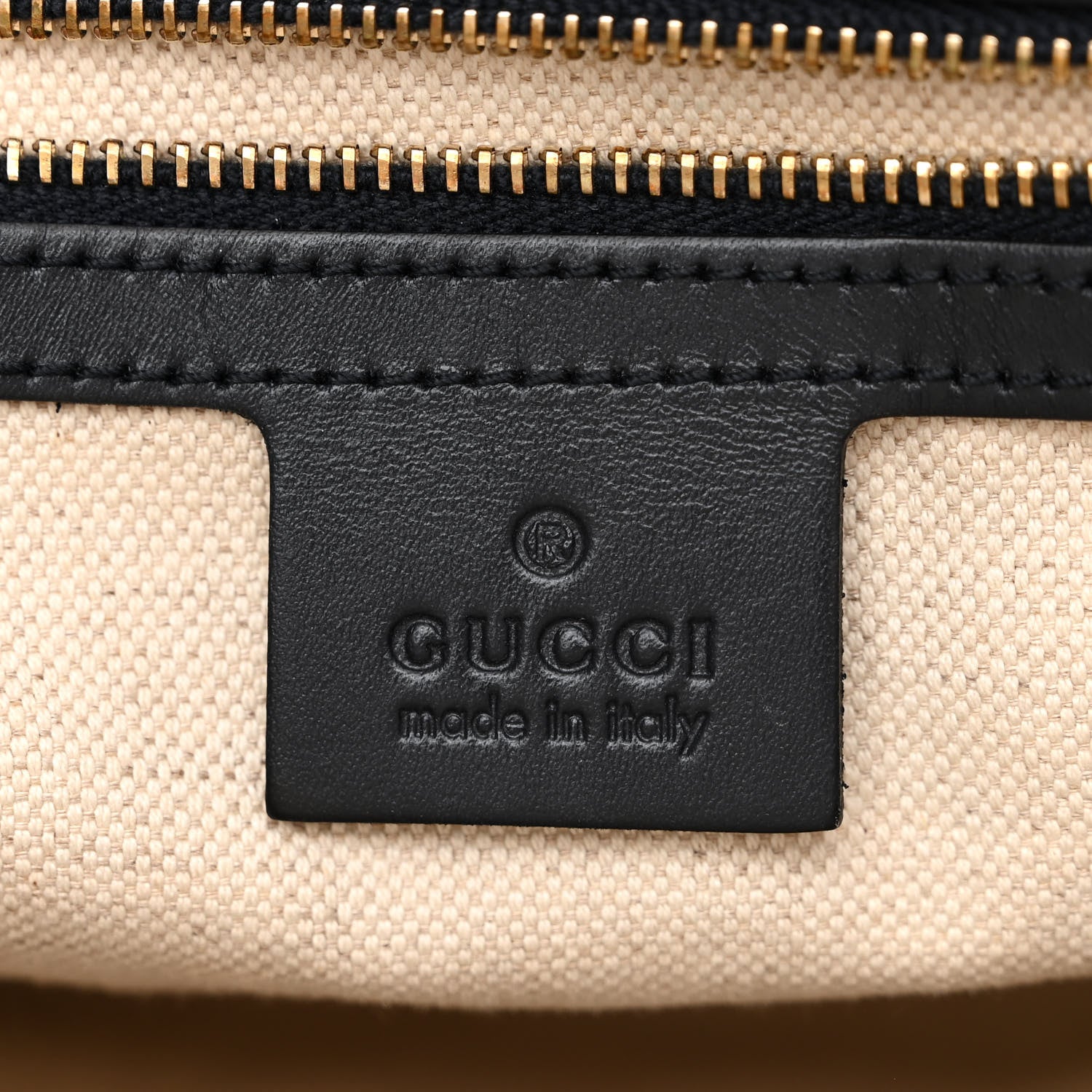 Gucci Monogram Selleria Calfskin Vintage Web Medium Boston Beige Blue 6 of 13