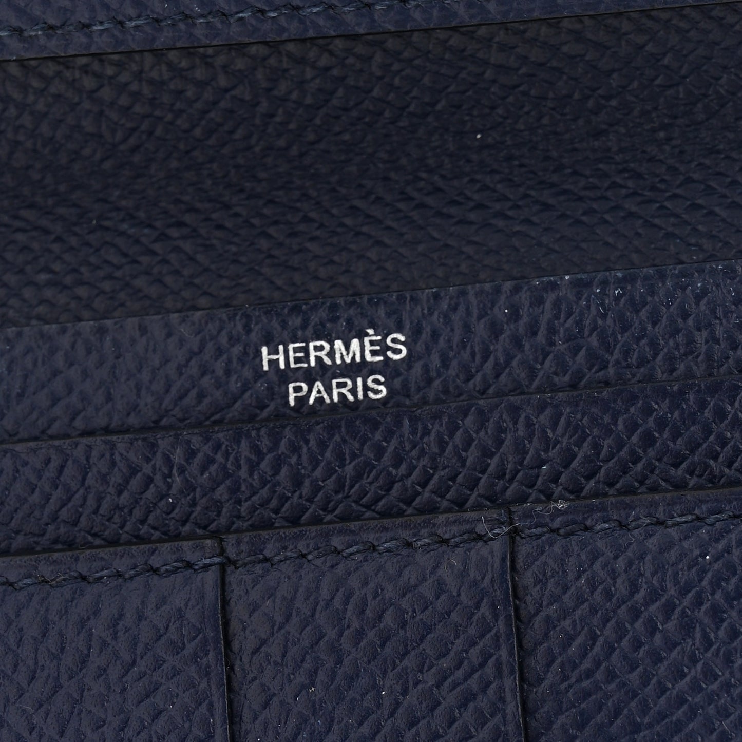 Epsom Bearn Gusset Wallet Bleu Saphir
