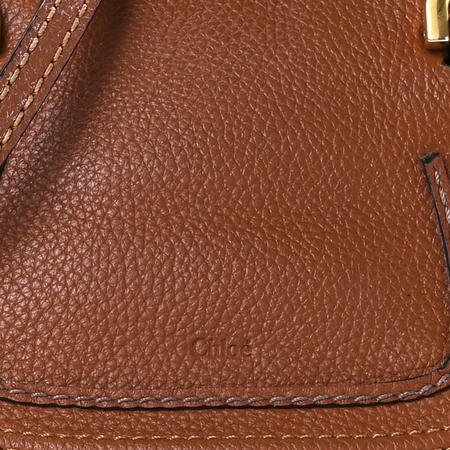 Calfskin Mini Marcie Satchel Tan