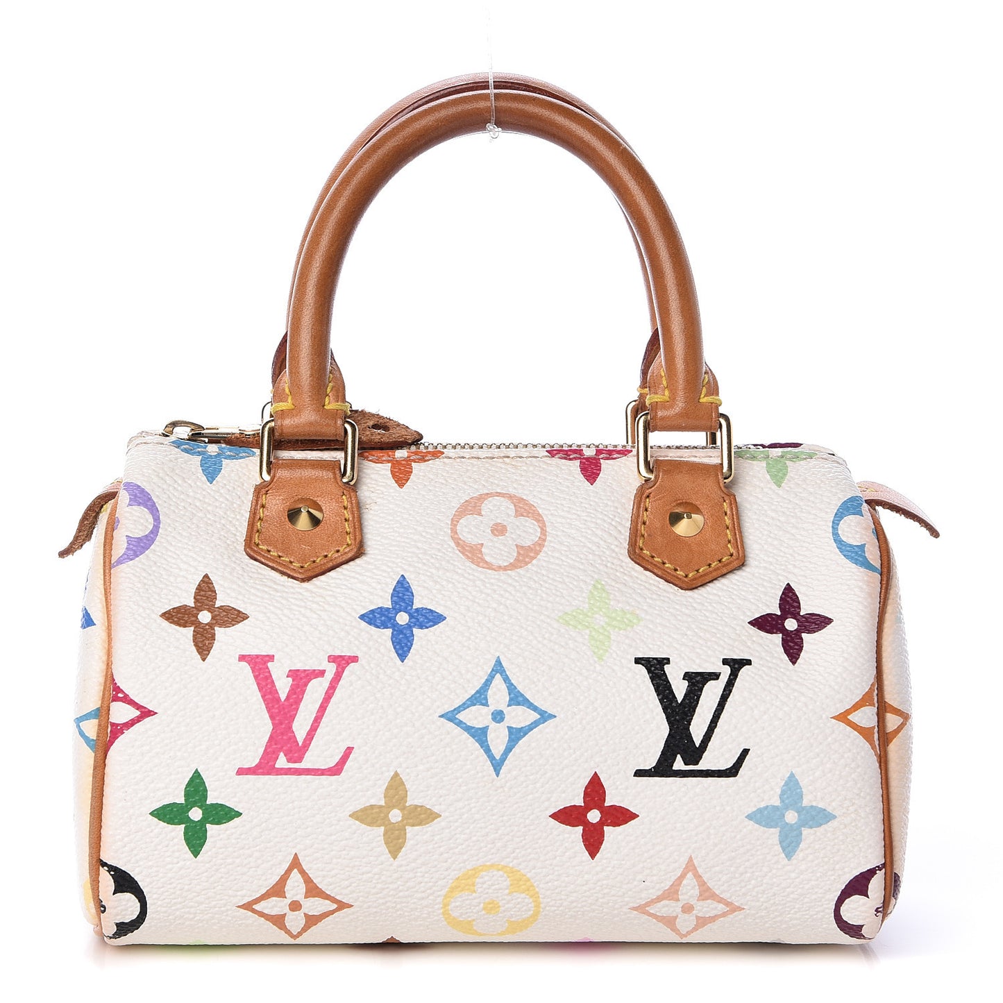 Monogram Multicolor Mini Sac HL Speedy White