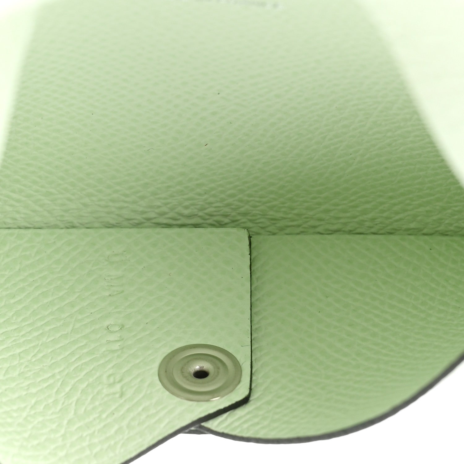 Hermes Epsom Calvi Card Case Vert Fizz 6 of 11