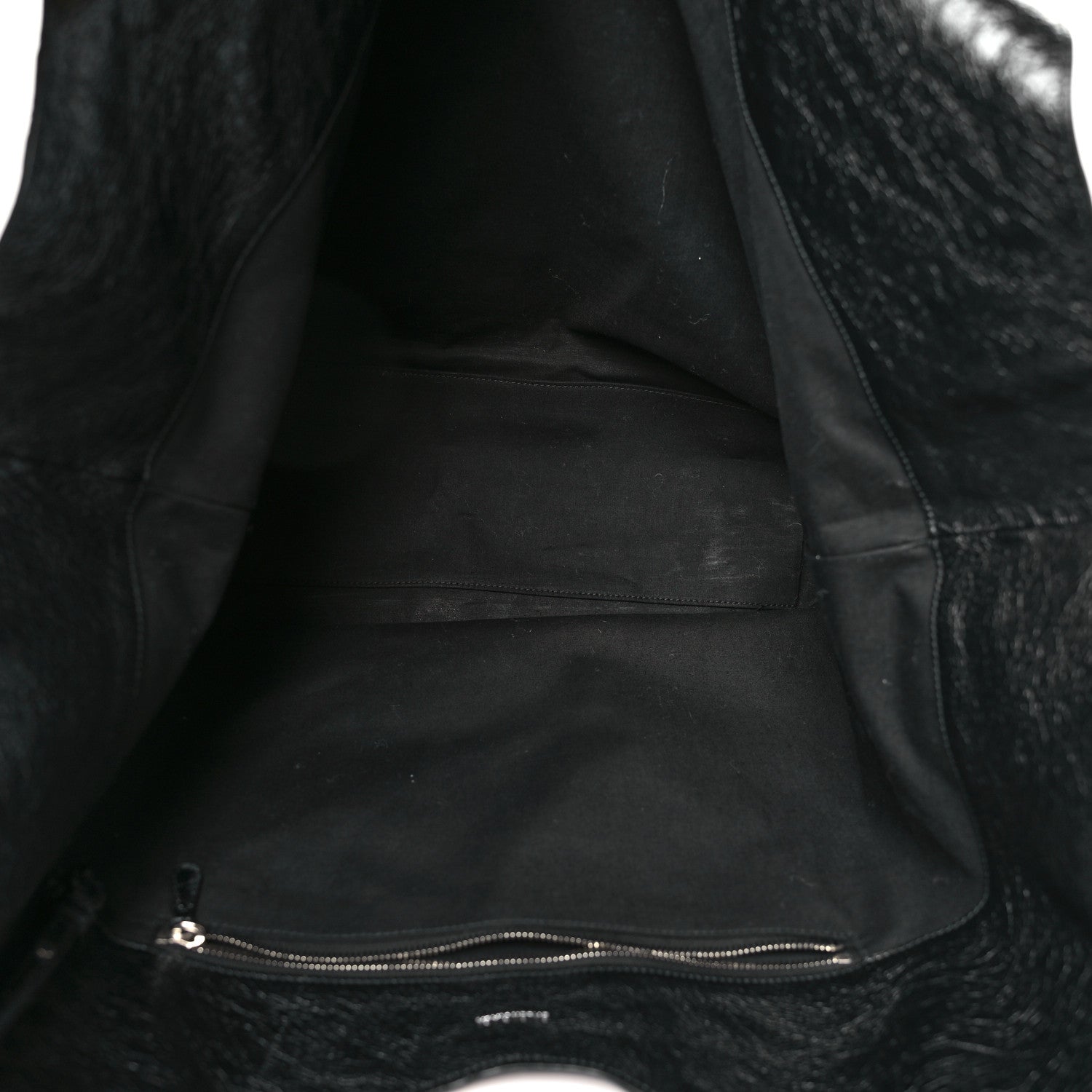 Balenciaga Agneau Arena Large Le Cagole Carry All Bag Black 6 of 11