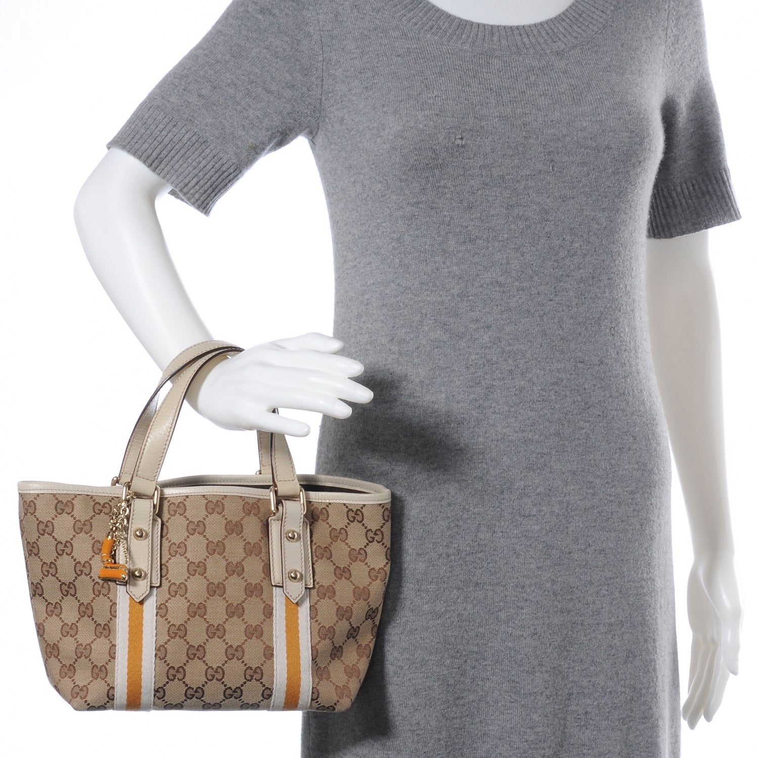 Gucci Monogram Small Jolicoeur Yellow 2 of 7