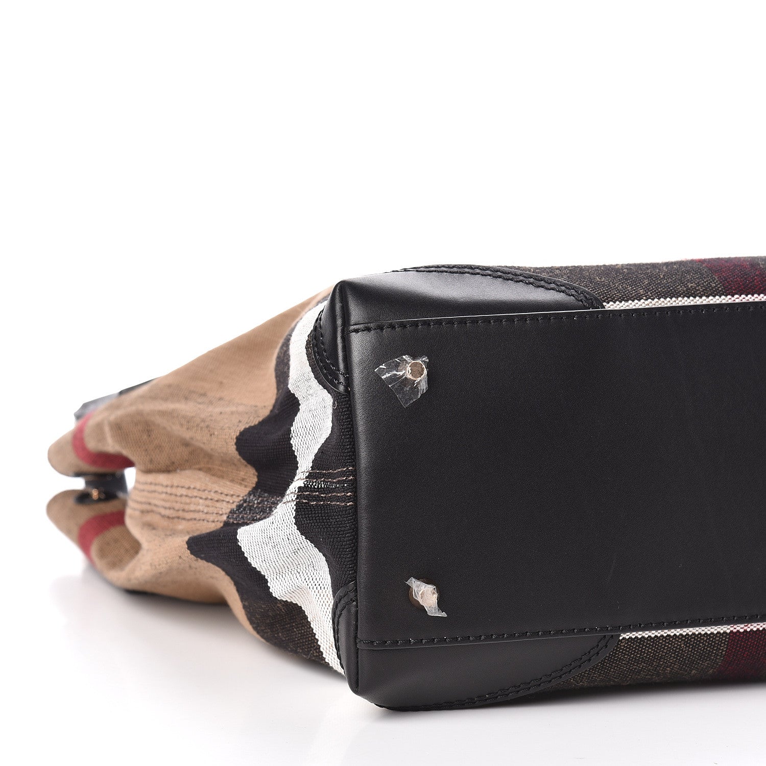 Burberry Canvas Mega Check Medium Maidstone Black 5 of 12