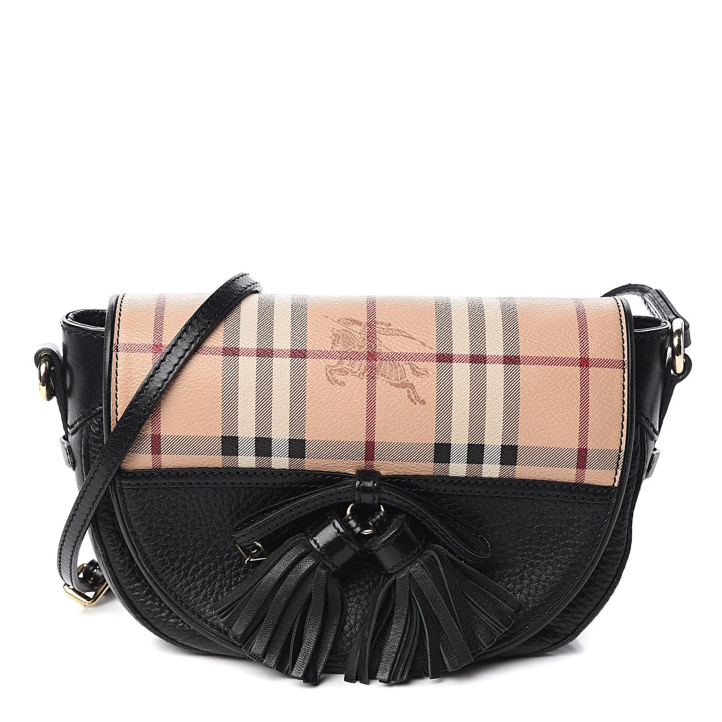 Haymarket Check Maydown Crossbody Bag Black