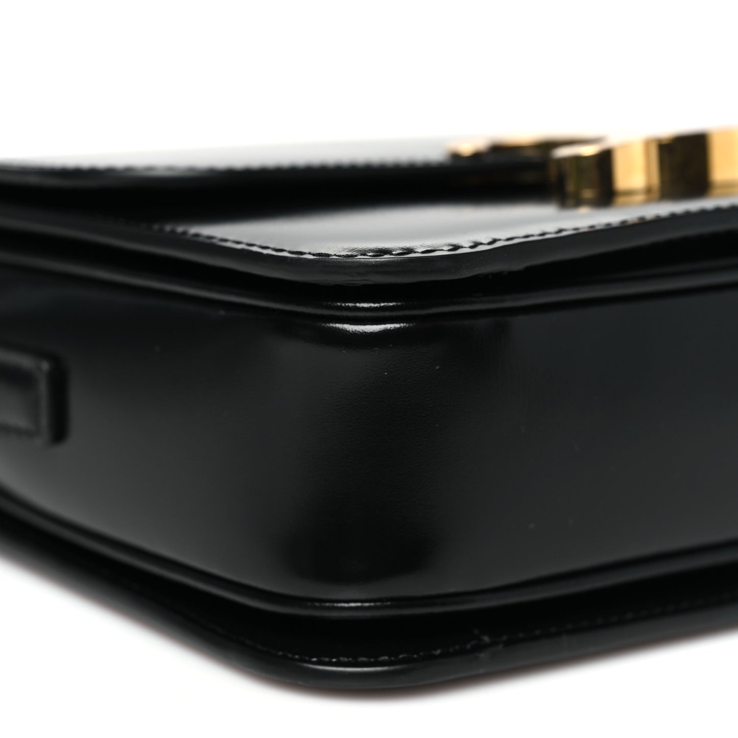 Shiny Calfskin Teen Triomphe Black