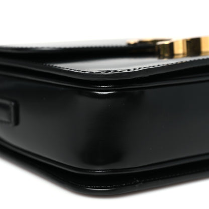 Celine Shiny Calfskin Teen Triomphe Black 9 of 10