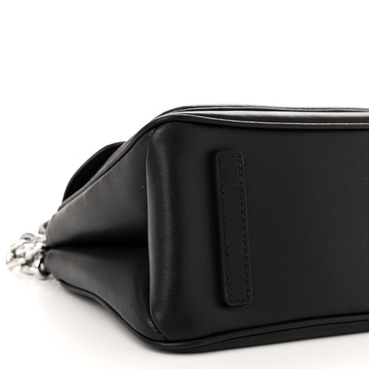 Marc Jacobs Calfskin J Marc Chain Mini Satchel Black Silver 8 of 9