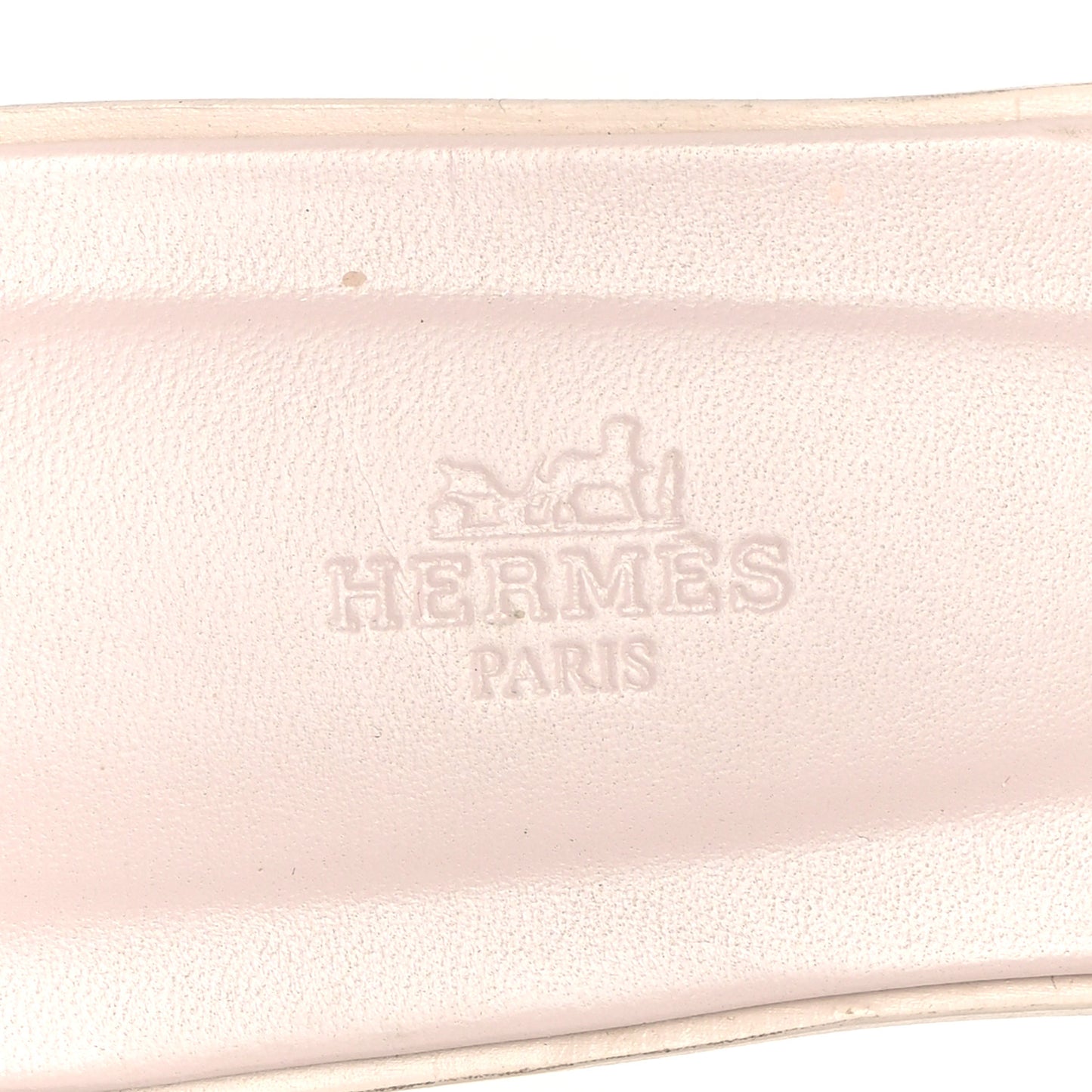 Box Calfskin Oran Sandals 41 Rose Pale
