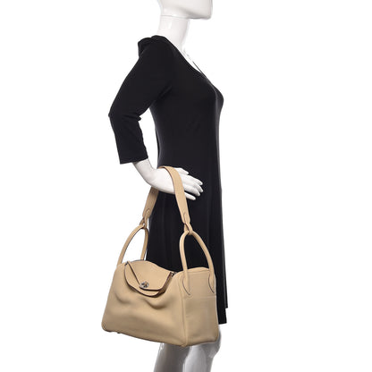 Hermes Taurillon Clemence Lindy 30 Parchemin 2 of 9