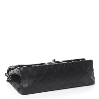 Chanel Aged Calfskin Quilted 2.55 Reissue 225 Flap Black 4 of 10