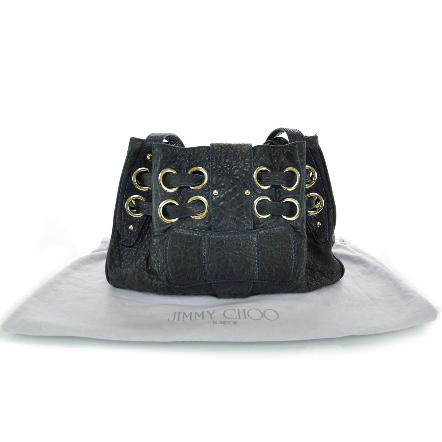 Drummed Leather Riki Blue
