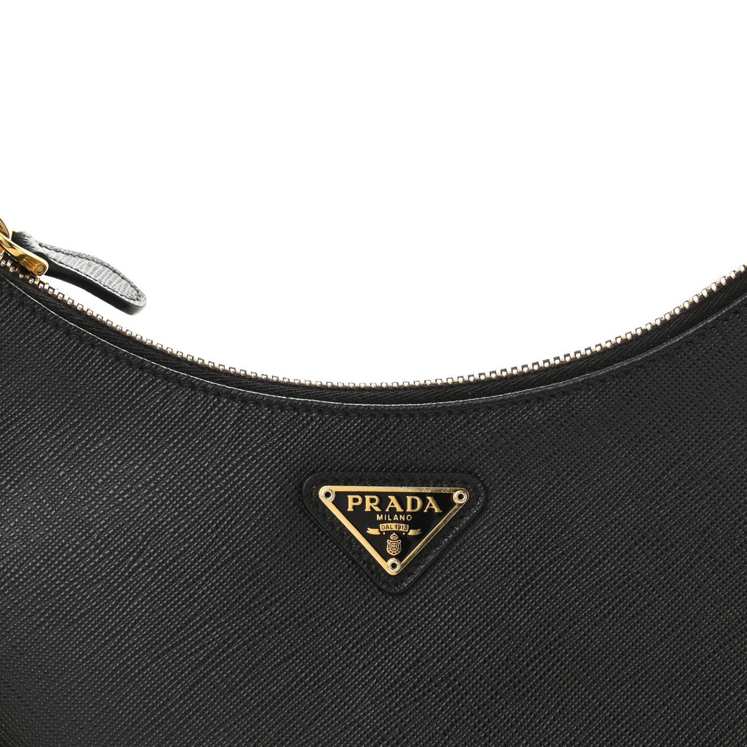 Prada Saffiano Lux Re-Edition 2005 Shoulder Bag Black 8 of 11