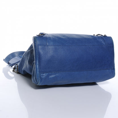 Balenciaga Agneau Classic Hardware Velo Bleu Cobalt Bleu Electric 4 of 9