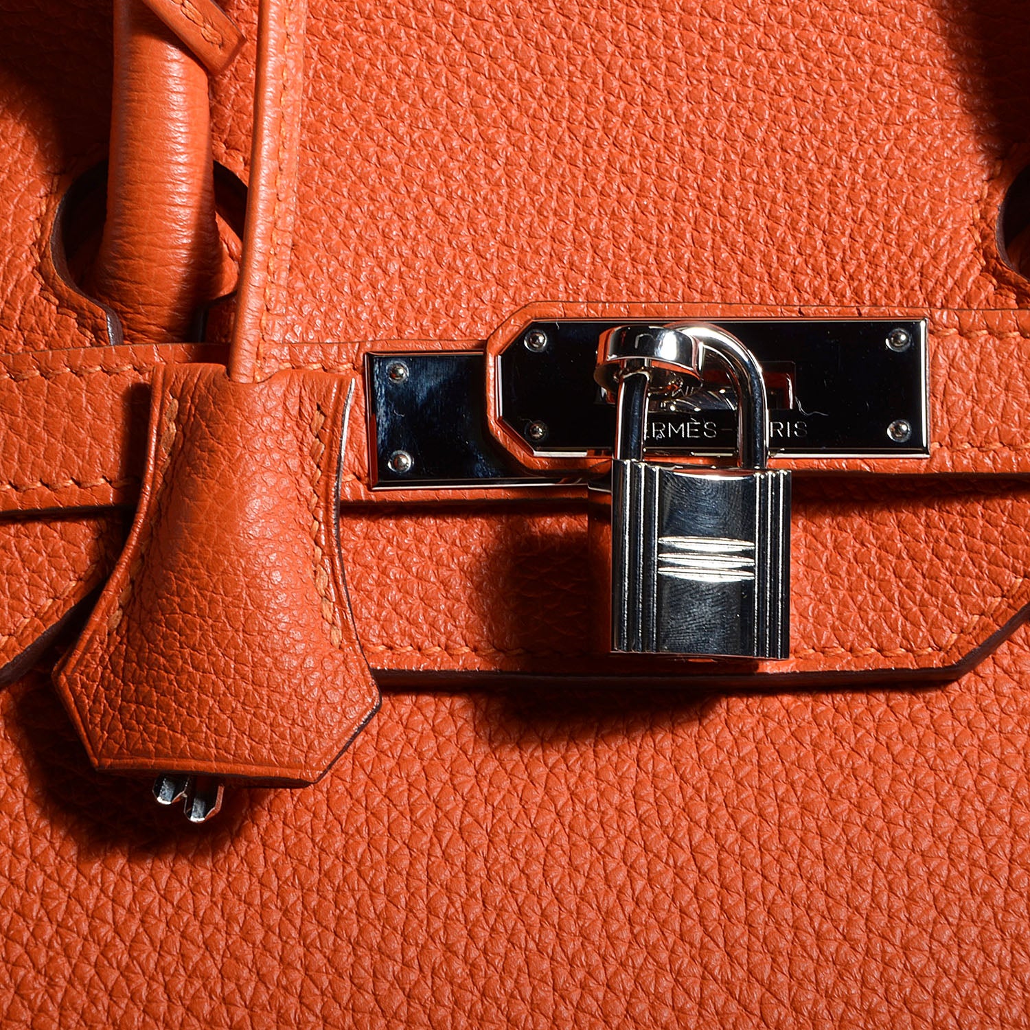 Hermes Togo Birkin 35 Orange 14 of 24