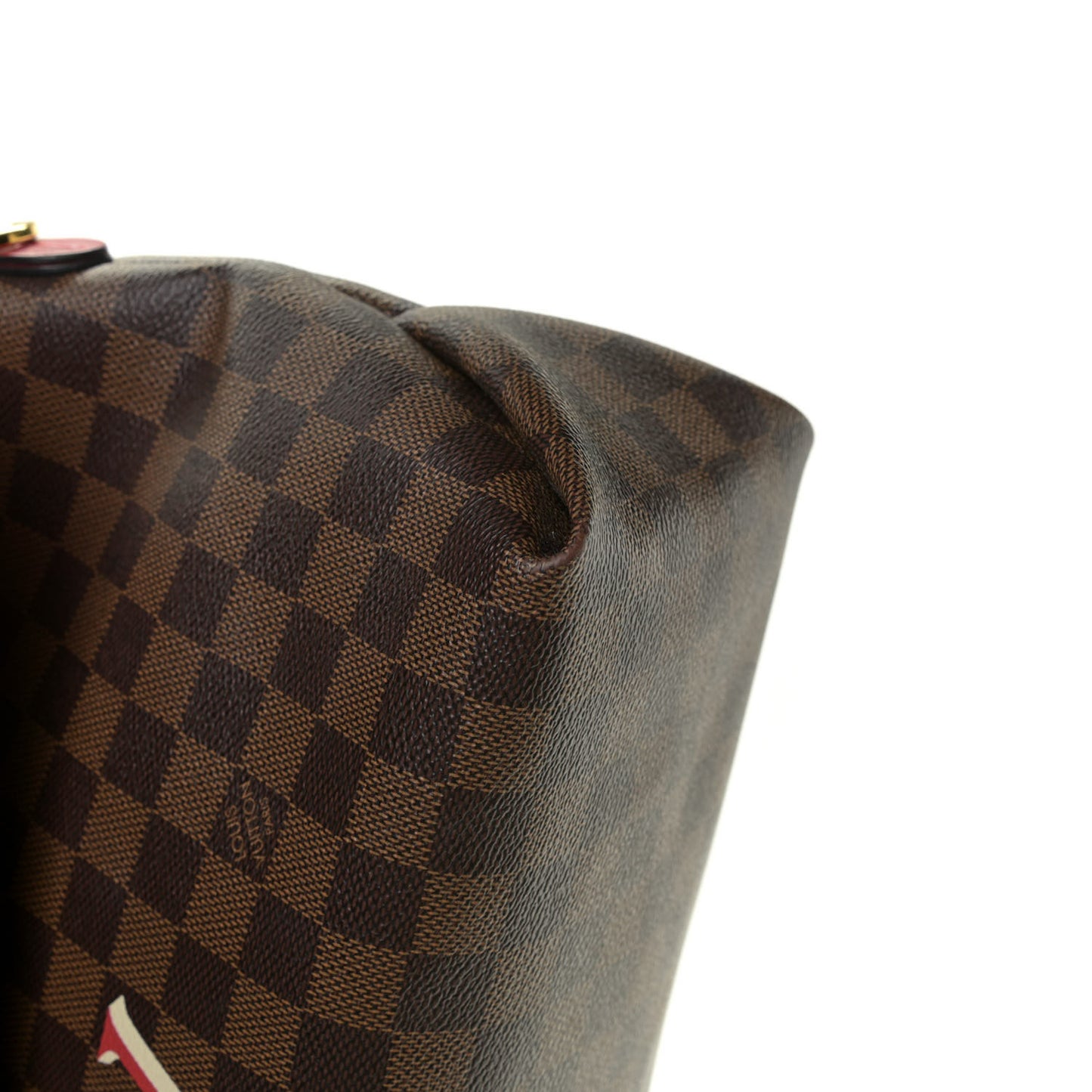 Damier Ebene Beaubourg MM Scarlet