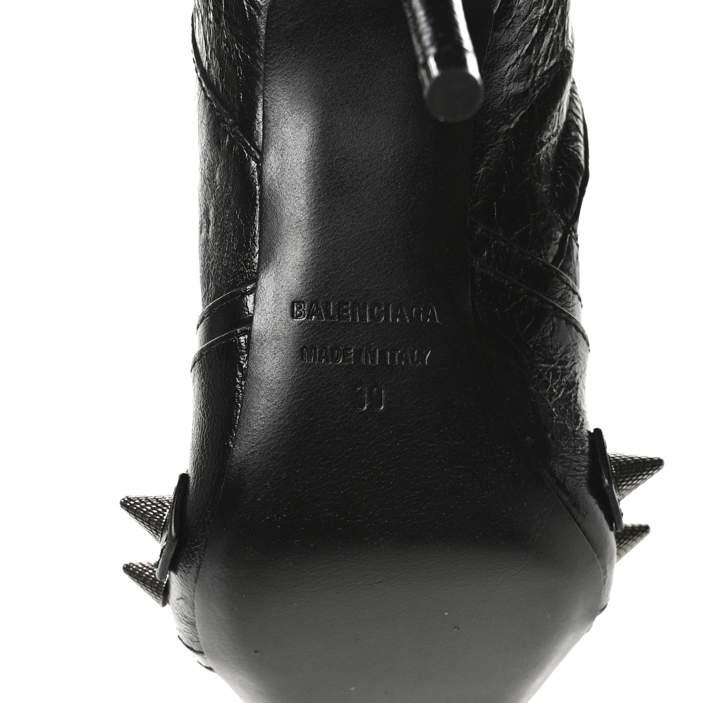 Agneau Arena Spike Spiked Cagole 90mm Boots 39 Black