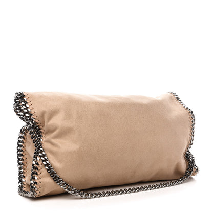 Stella McCartney Shaggy Deer Falabella Fold Over Tote Taupe 3 of 10